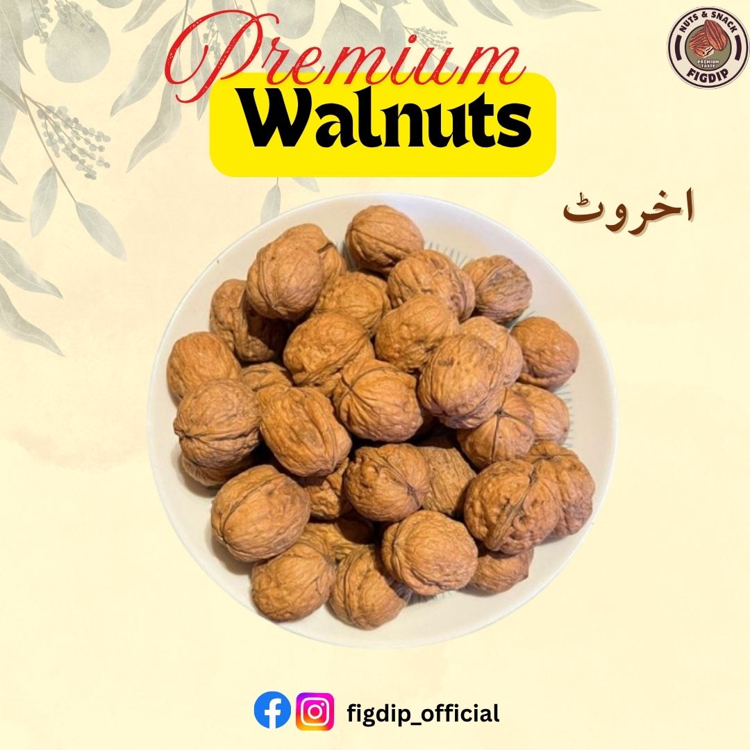 Premium Walnuts (اخروٹ) With Shells