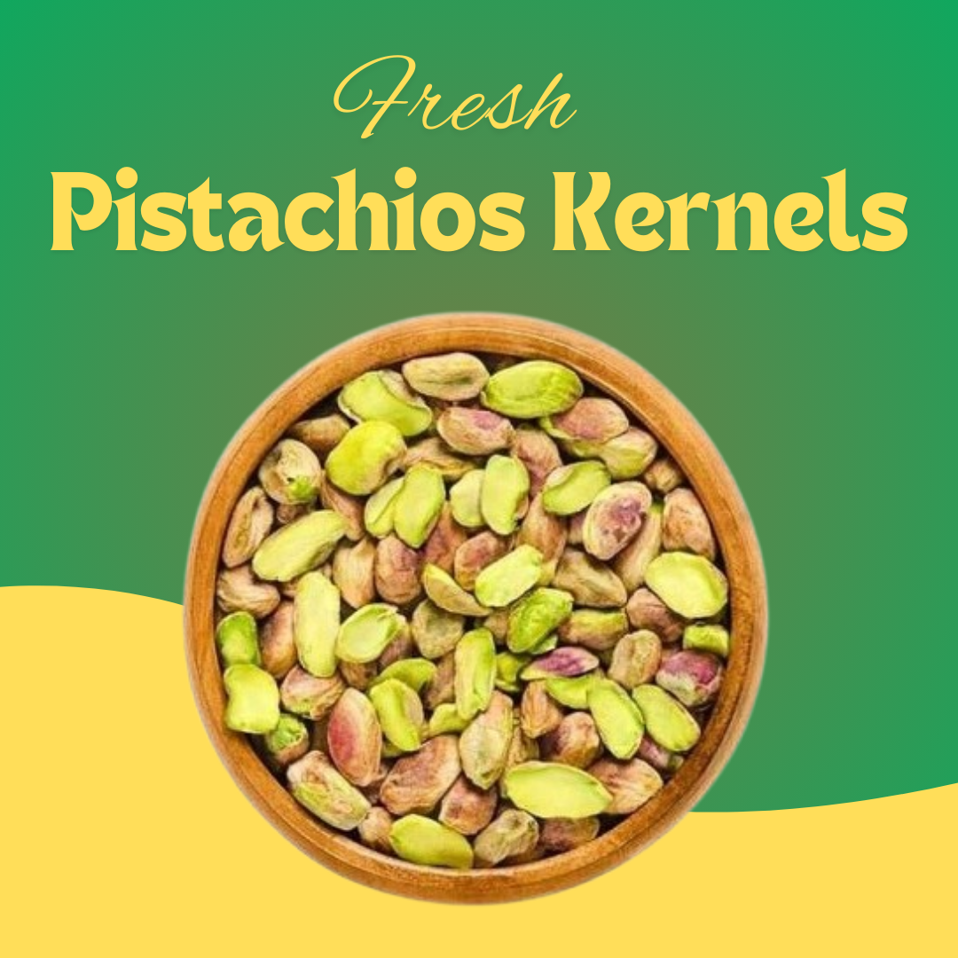 Fresh Pistachios Nuts (پستہ گری) without shell