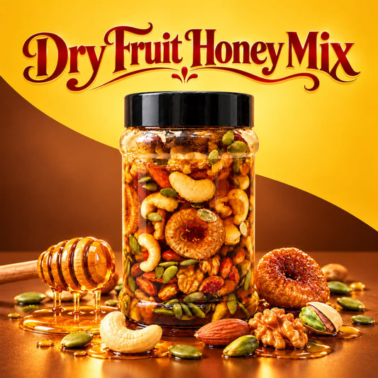 Mix Nuts with Honey